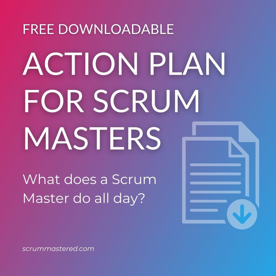 Action Plan for Scrum Masters Title