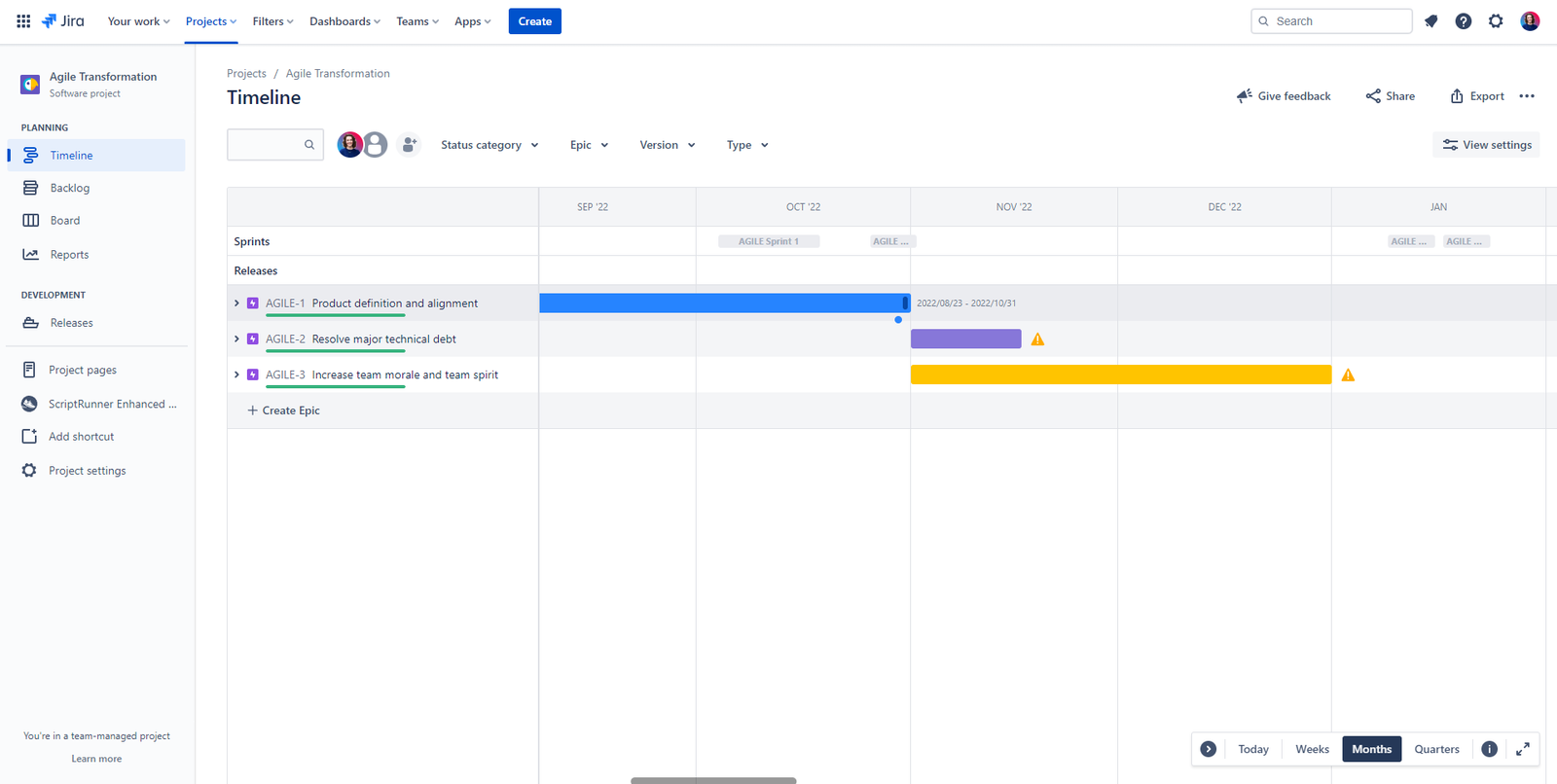 Jira20Roadmap20Timeline - ScrumMastered 2025